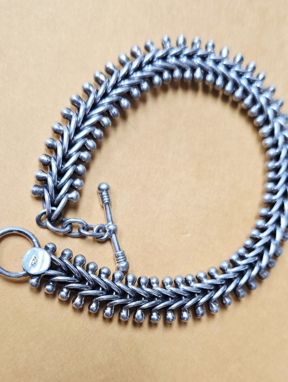 NWOT STERLING SILVER CENTEPEDE BRACELET - Picture 4 of 4